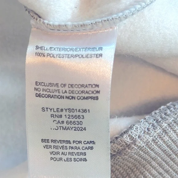 Yellowstone Dutton Fleece Pullover Hoodie LG NWT - Picture 13 of 13